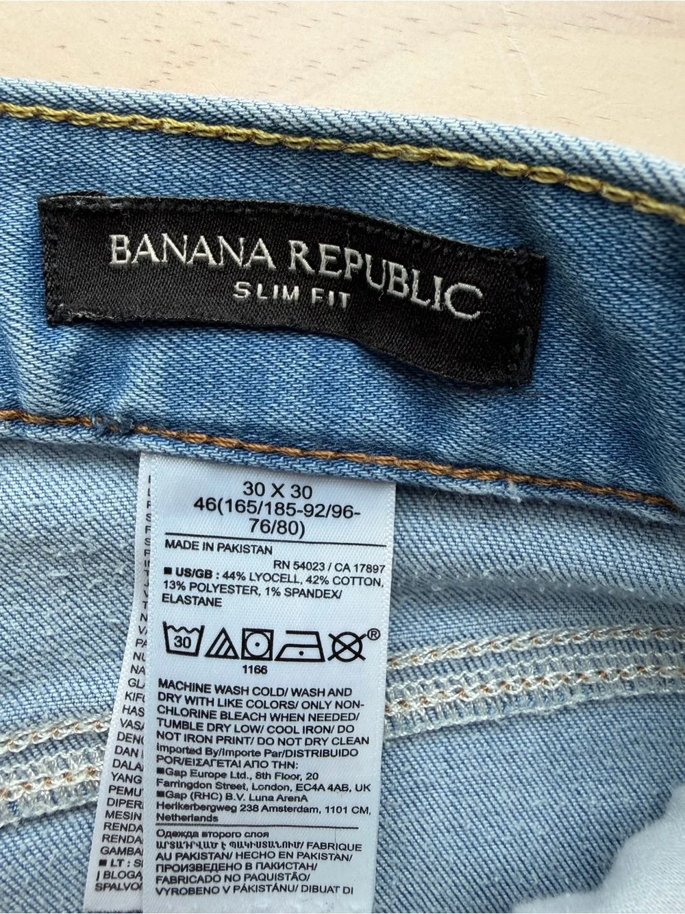 Banana Republic Slim Fit Jeans